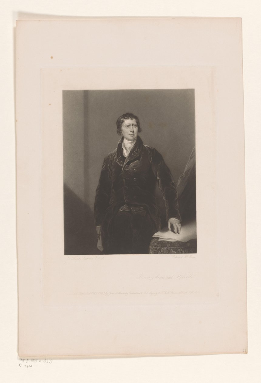 Porträtt av Henry Dundas Henry Viscount Melville (titel på objekt) av Edward McInnes