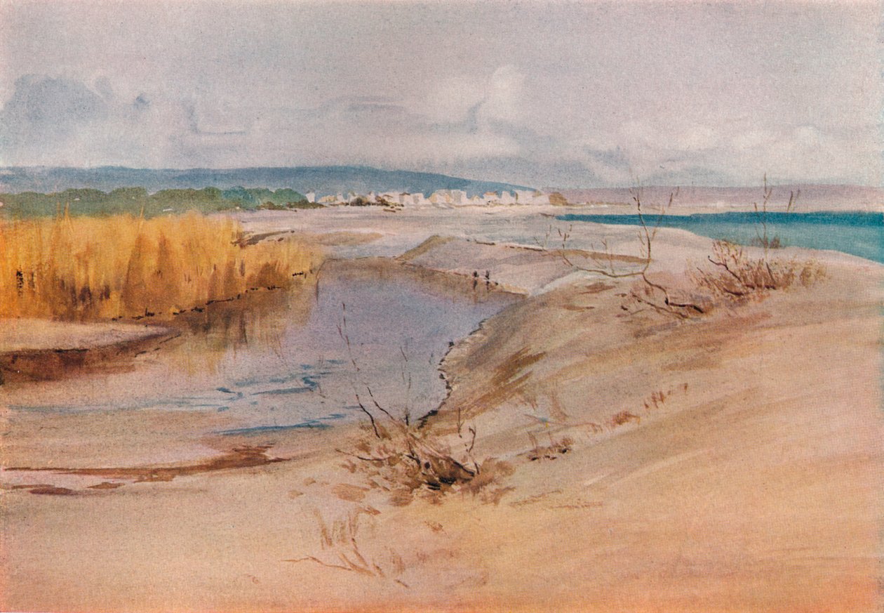 Utsikt över Cagnes, c1899 av Edward Millington Synge