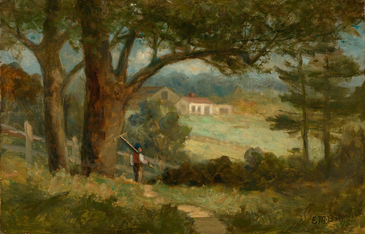 Hemåt, 1895. av Edward Mitchell Bannister
