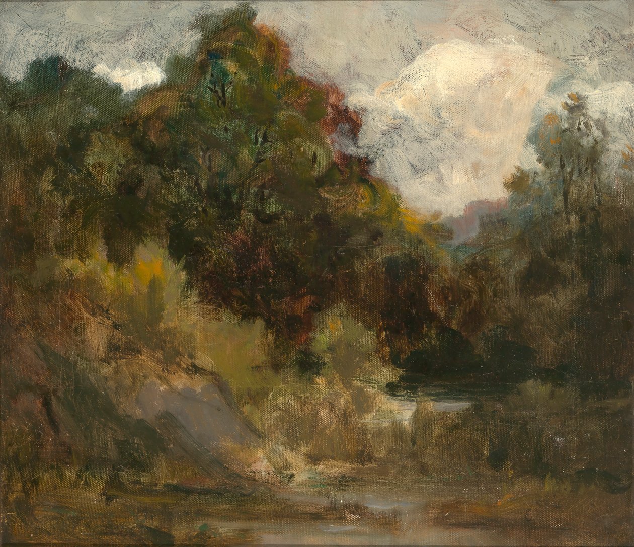Landskapsträd, n.d. av Edward Mitchell Bannister