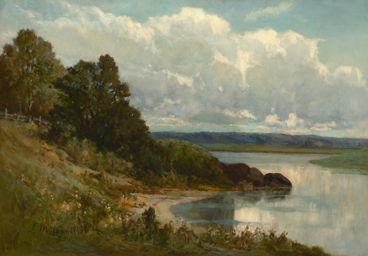 Palmer River av Edward Mitchell Bannister