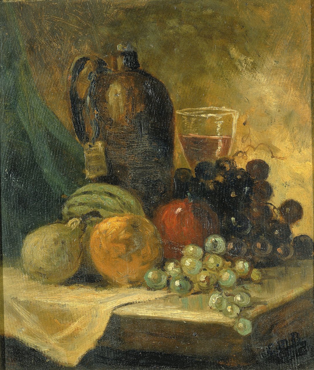 Stilla liv av Edward Mitchell Bannister