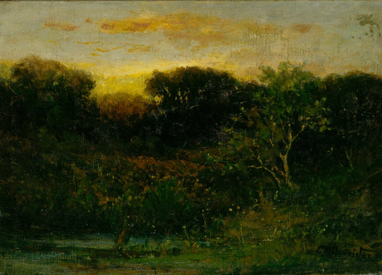 Soluppgång av Edward Mitchell Bannister