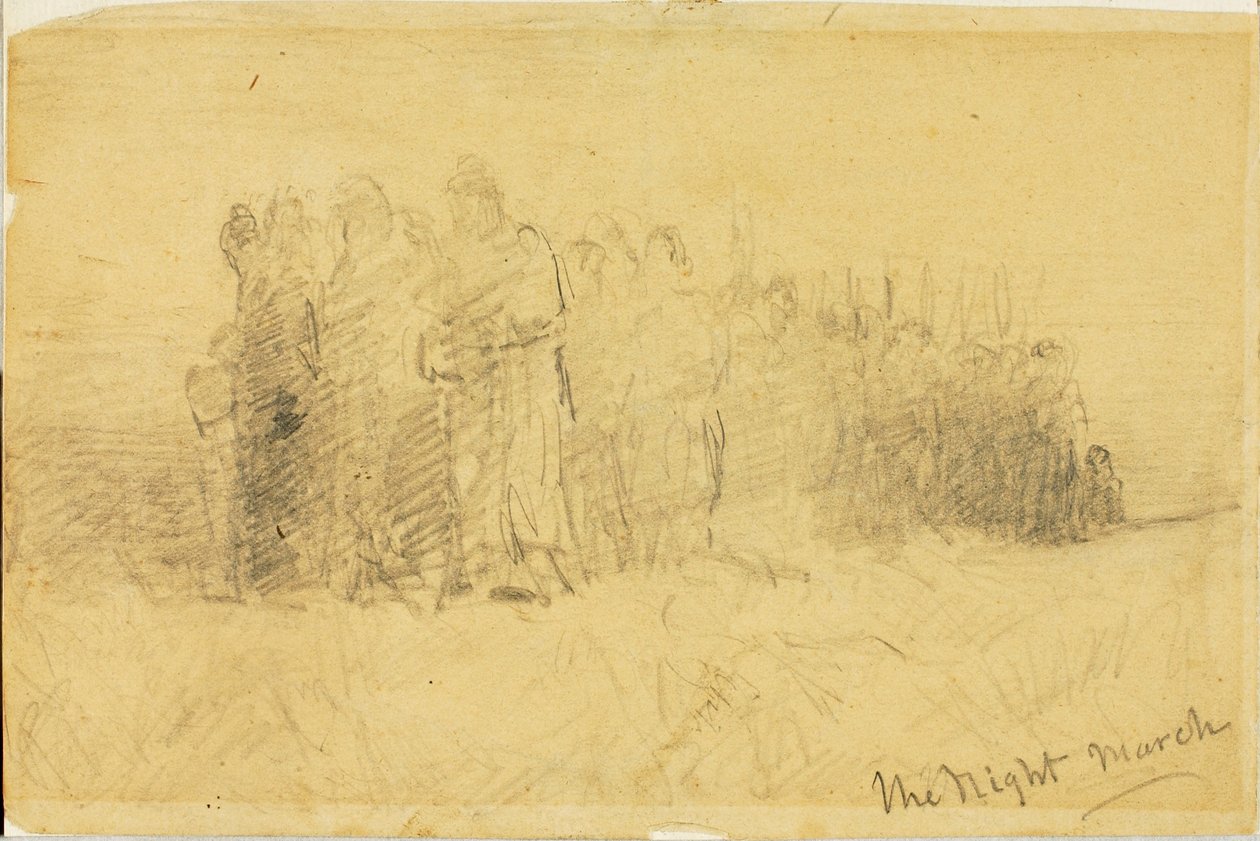 Nattmarschen av Edward Mitchell Bannister