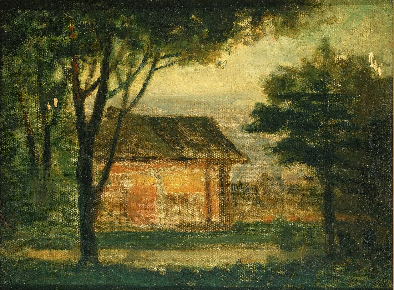 Gamla hemmanet, n.d. av Edward Mitchell Bannister