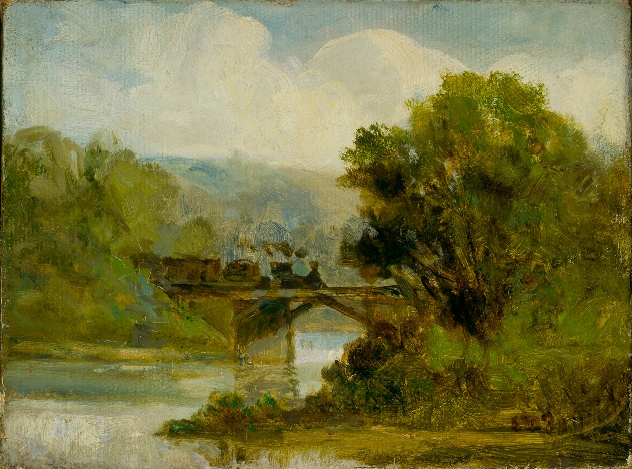 Tåg av Edward Mitchell Bannister