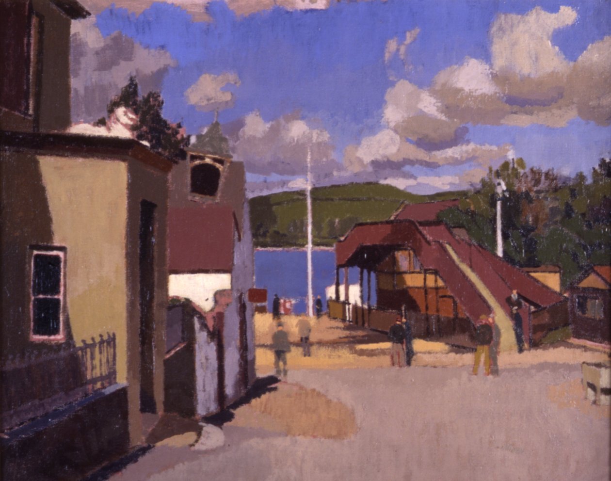 Ferryside Station av Edward Morland Lewis