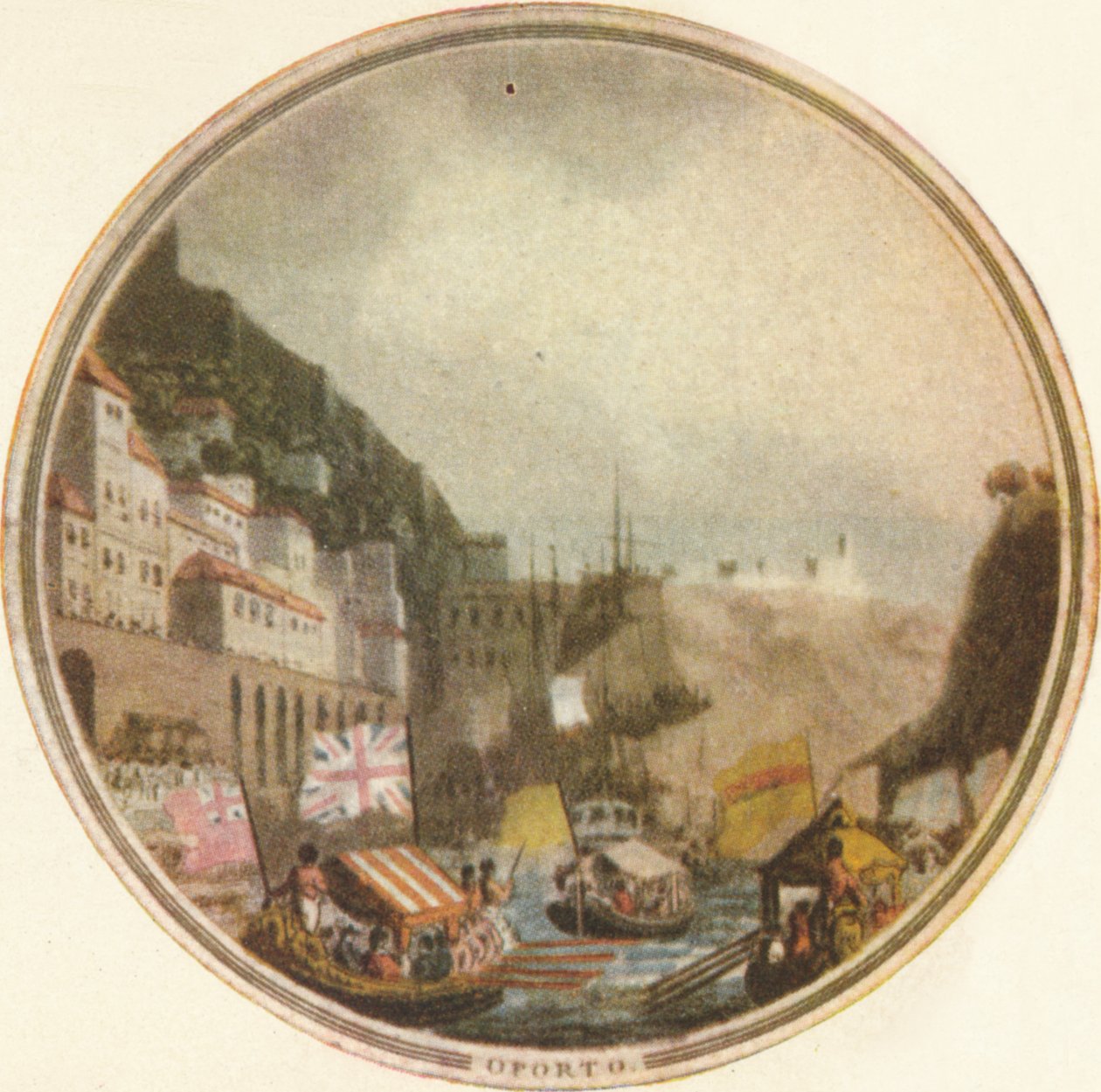 Passage av Douro, 1815, 1910 av Edward Orme