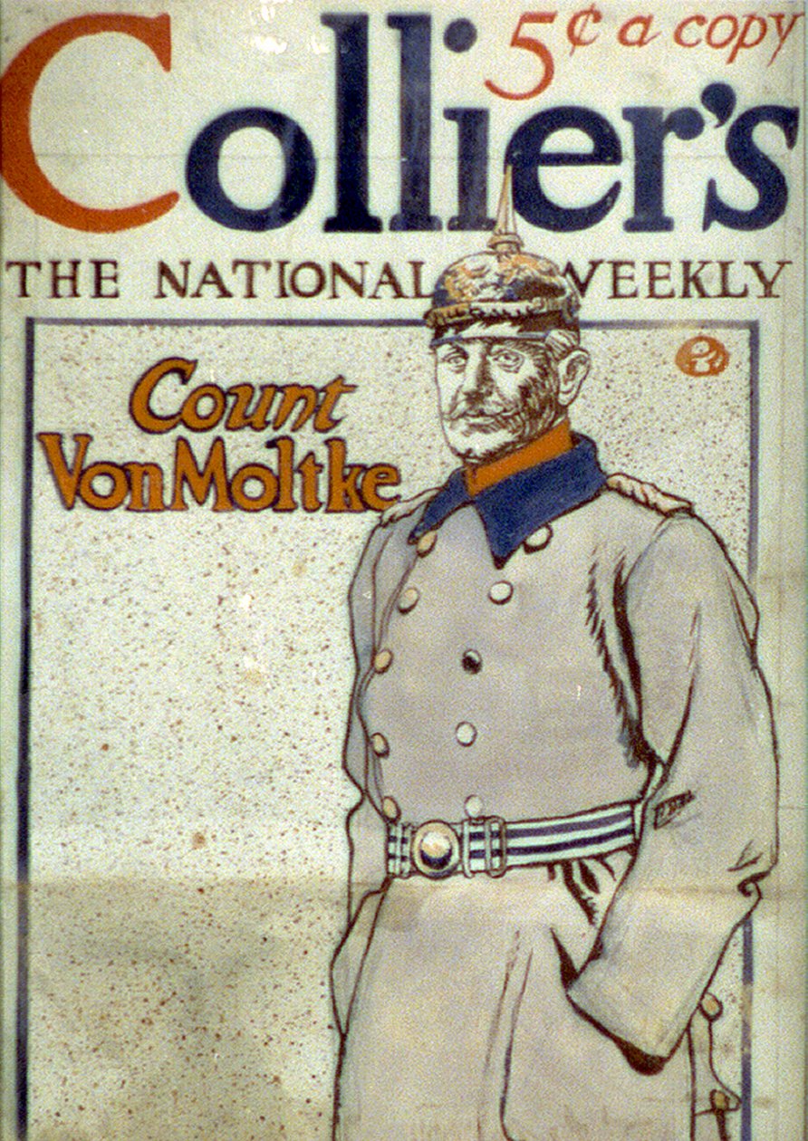 Greve Von Moltke den yngre (1848 - 1916) av Edward Penfield