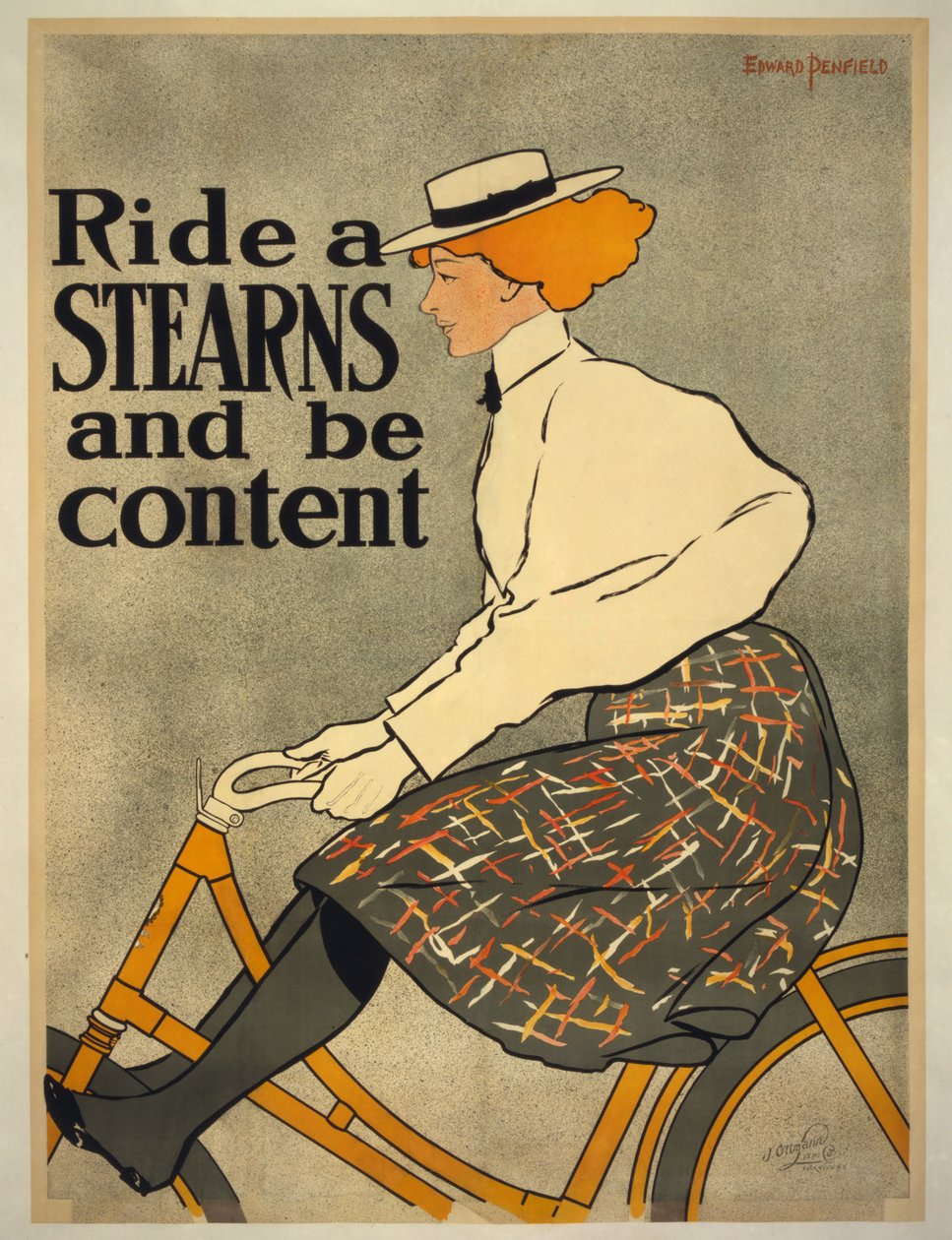 Åk en Stearns och var nöjd av Edward Penfield