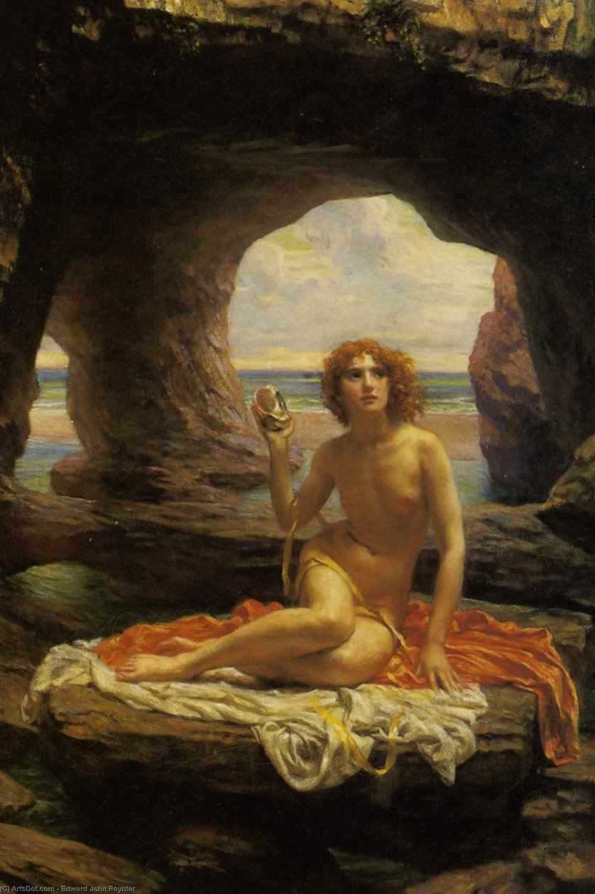 Vid lågt tidvatten av Edward Poynter