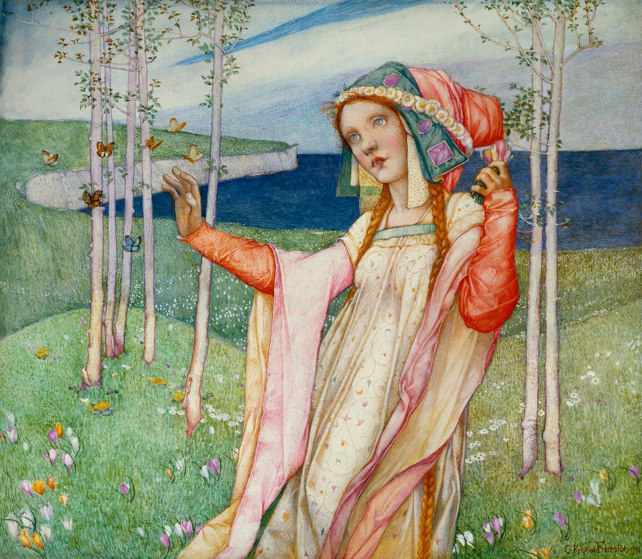 Våren 1911 av Edward Reginald Frampton
