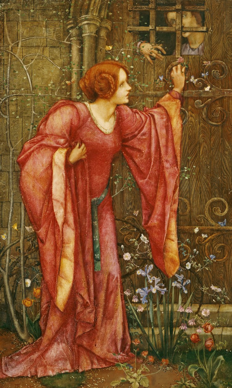 Stenmurar gör inte ett fängelse, inte heller järnstänger en bur" av Edward Reginald Frampton