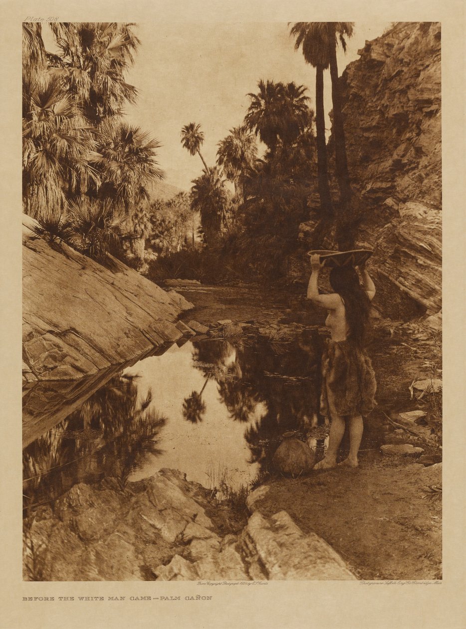 Innan den vite mannen kom - Palm Canon av Edward S. Curtis