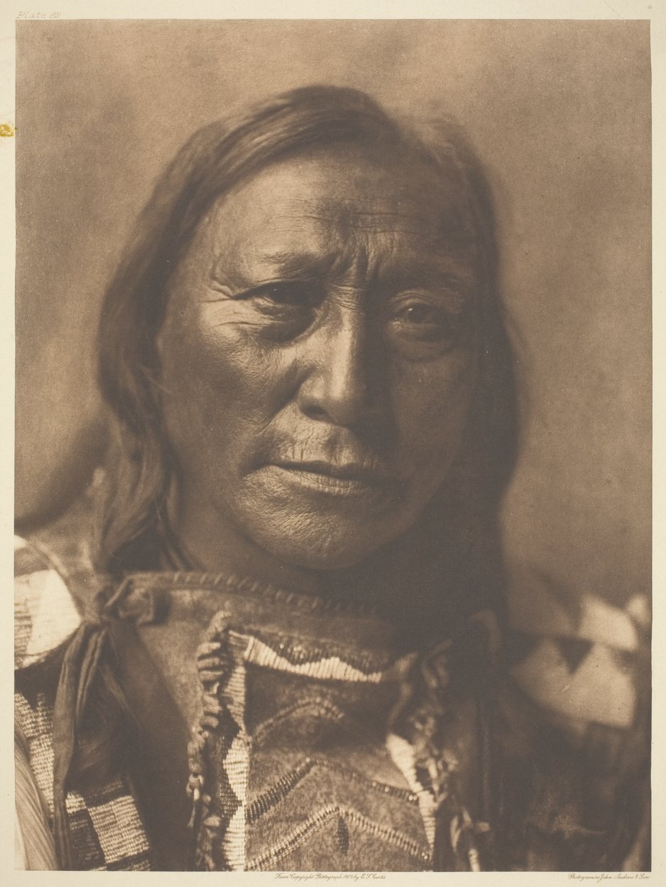 Ihålig hornbjörn av Edward S. Curtis