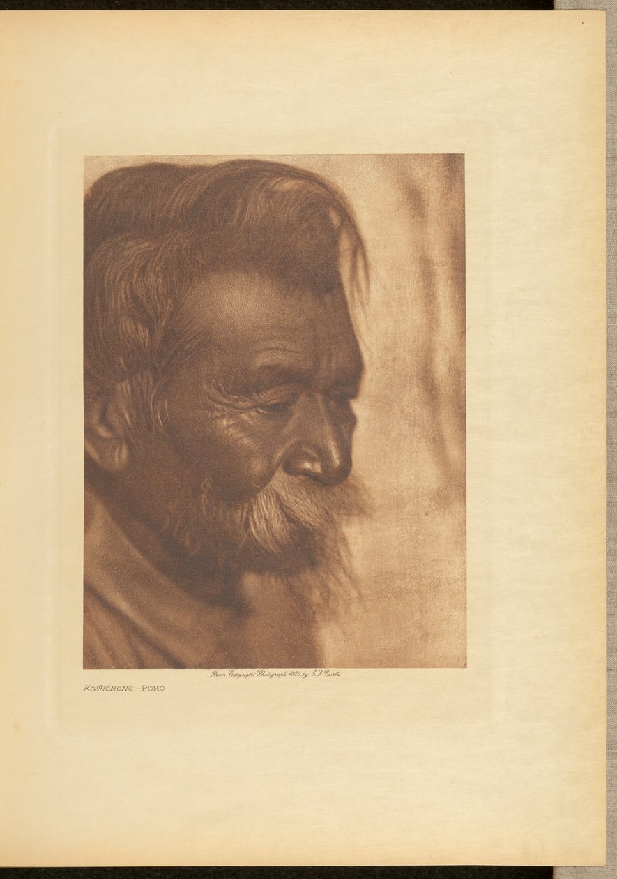 Koshonono - Pomo av Edward S. Curtis
