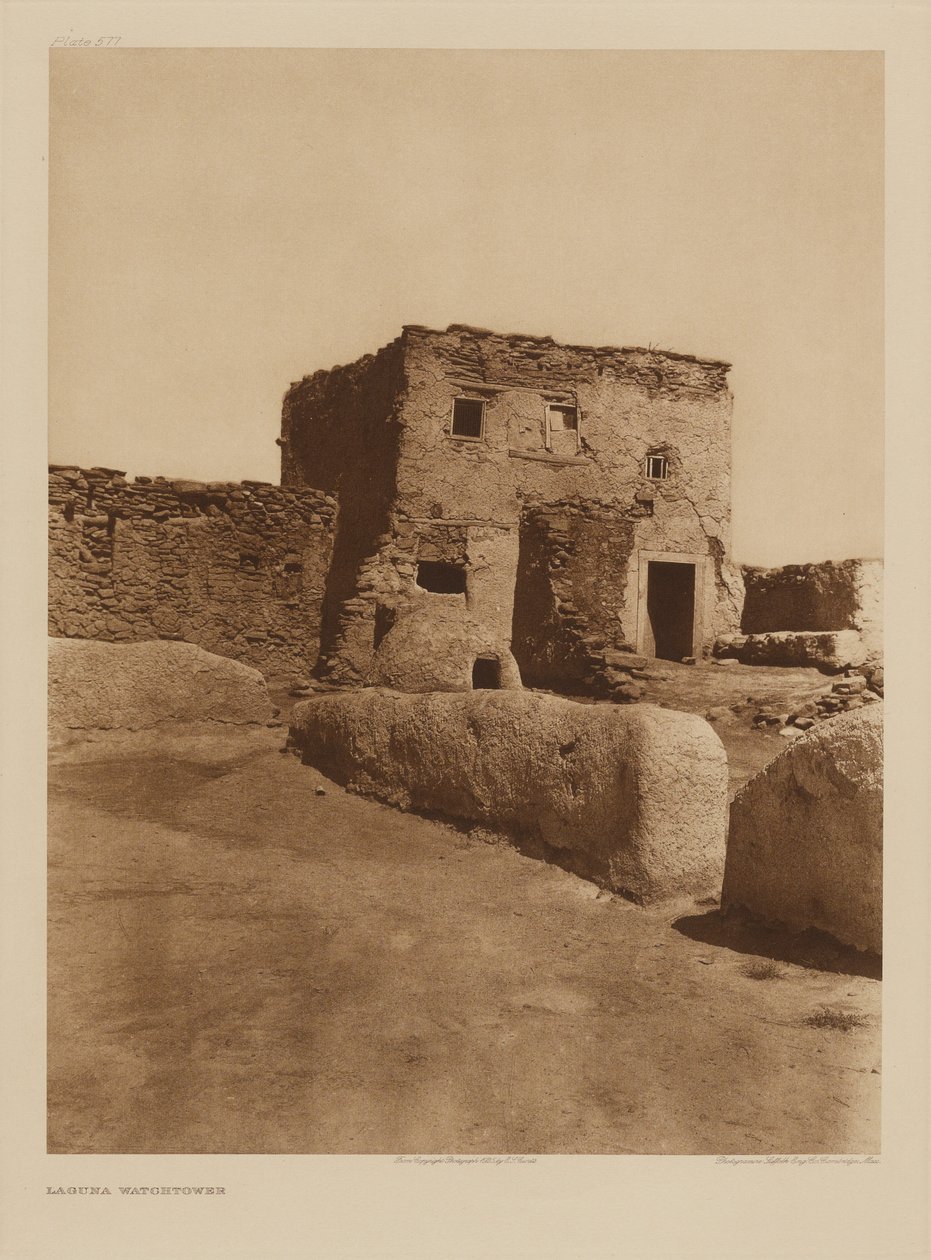 Laguna-vakttornet av Edward S. Curtis