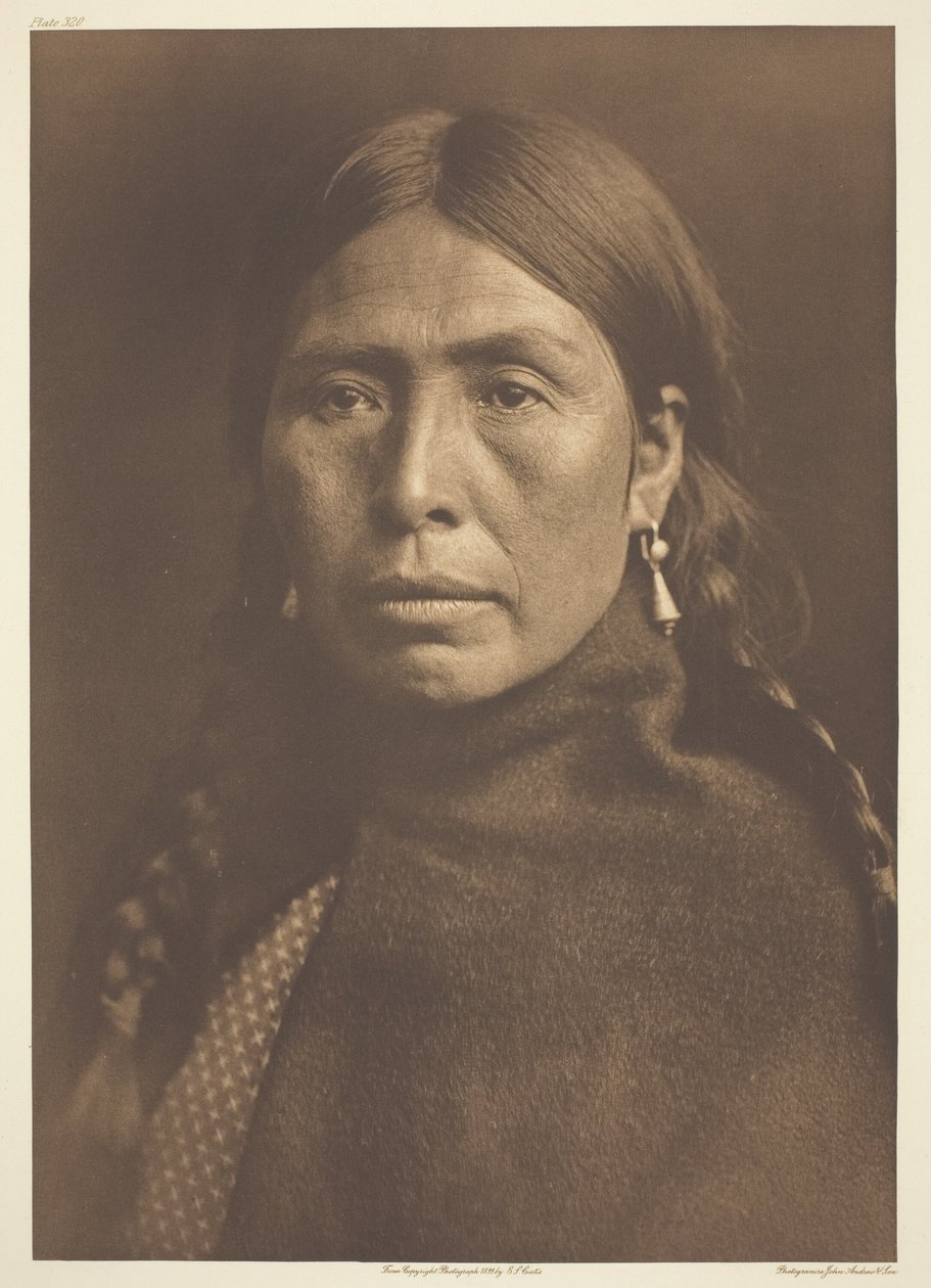 Lummi Typ av Edward S. Curtis
