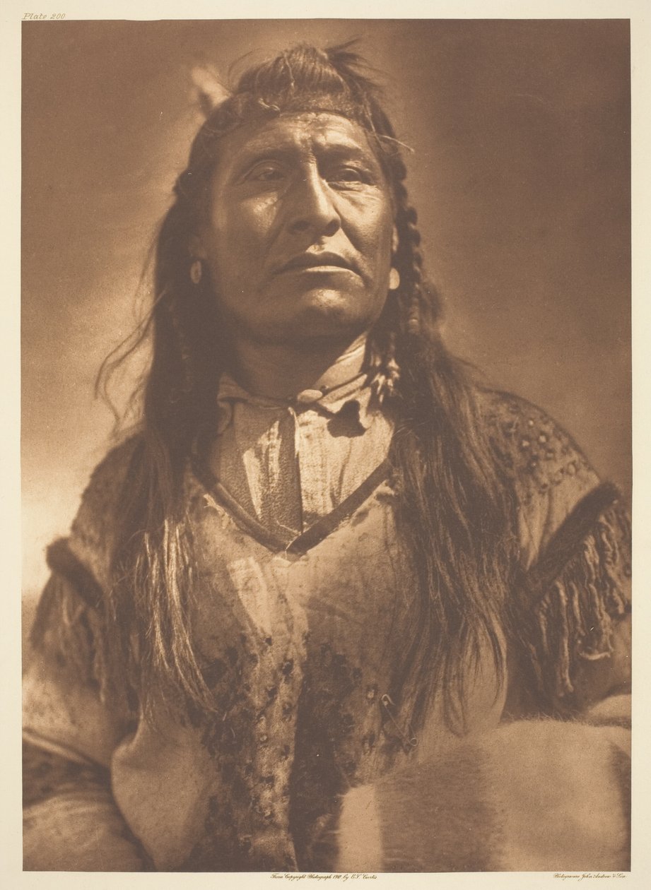 Ny Chest-Piegan av Edward S. Curtis