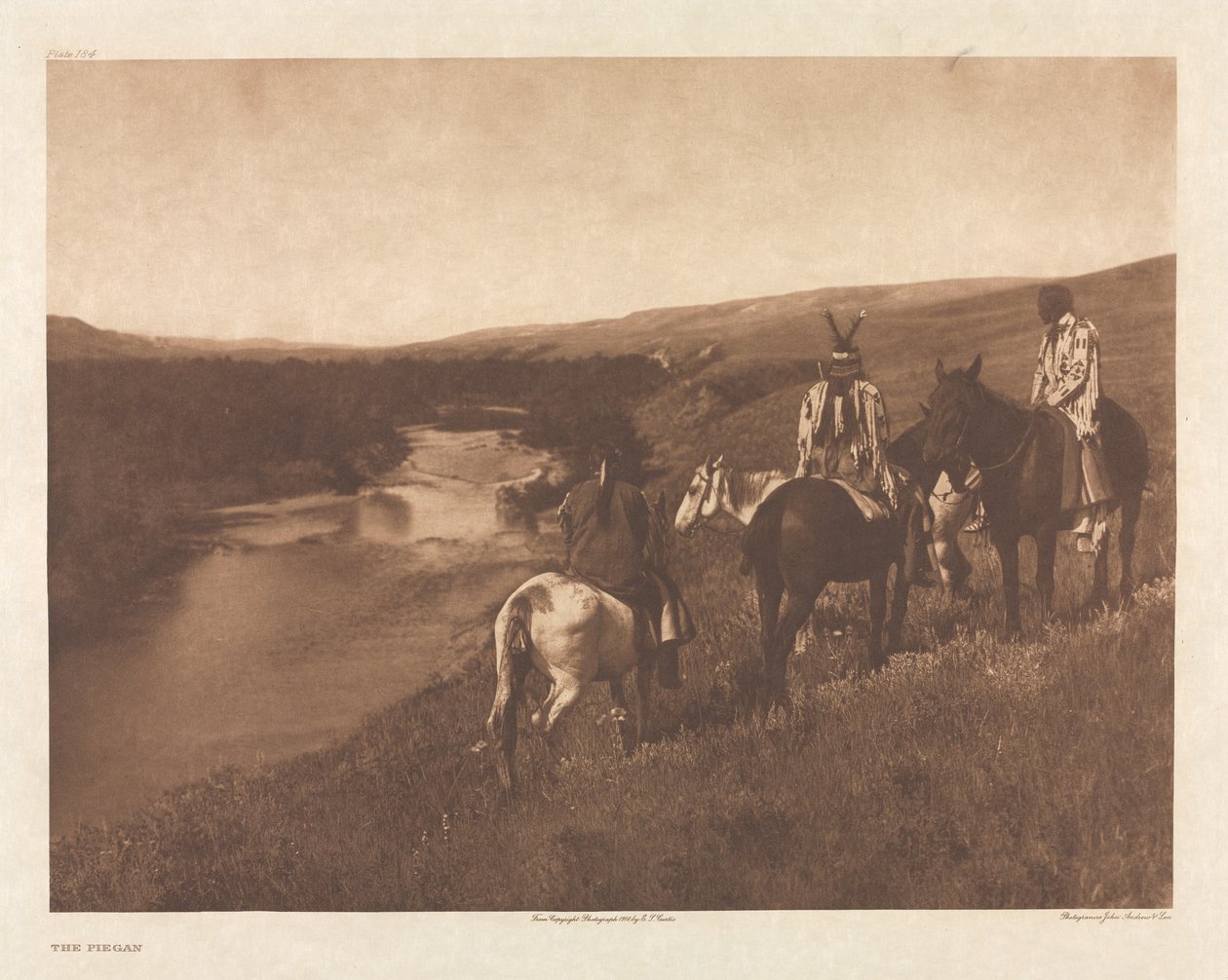 Portfölj VI, skyltar 184-219 av Edward S. Curtis