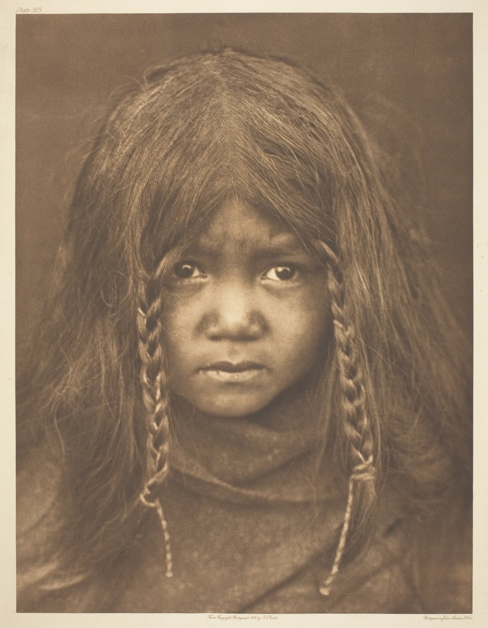 Quilcene pojke av Edward S. Curtis