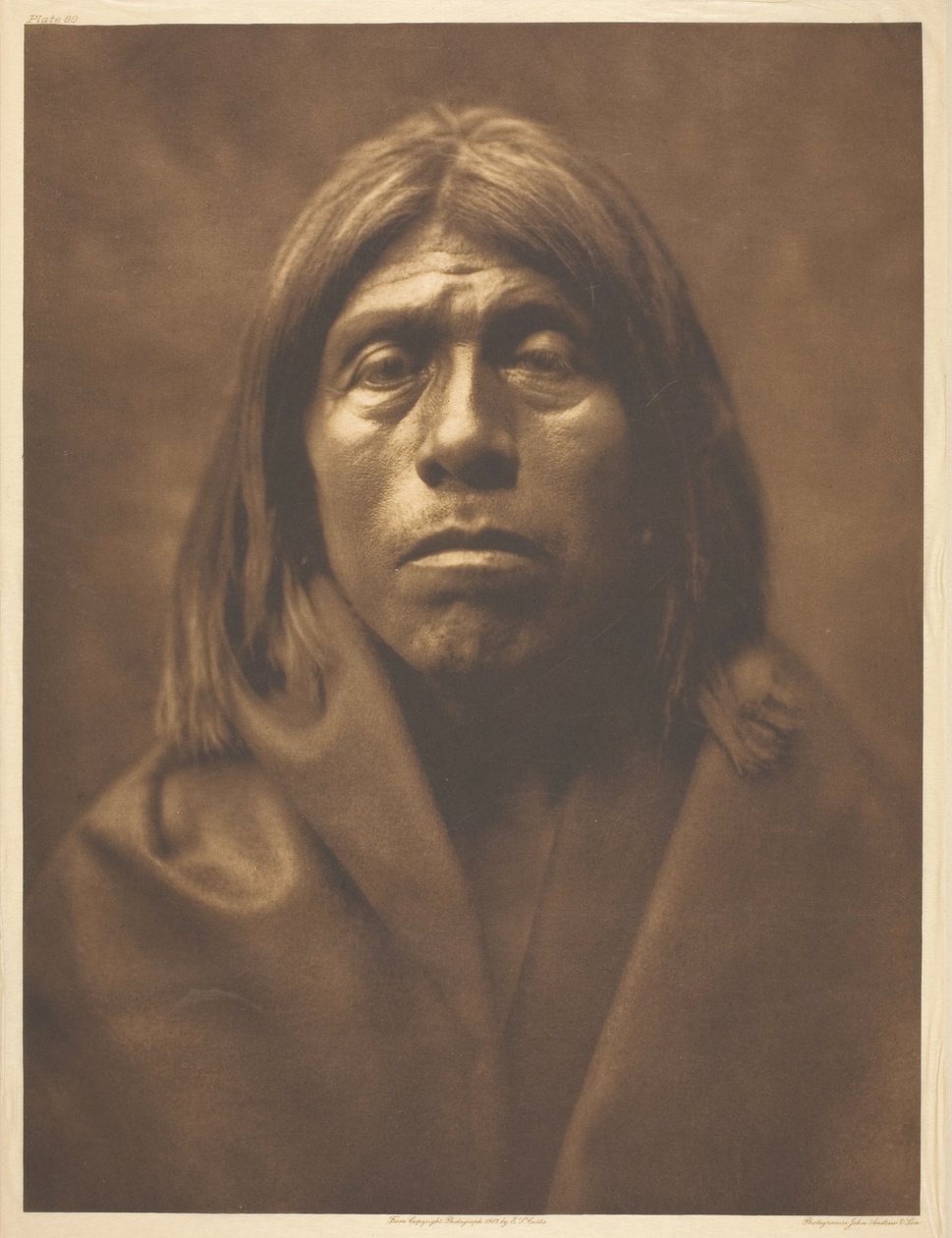 Quniáika - Mohave av Edward S. Curtis