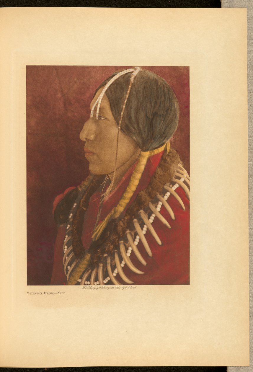 Att se högt - Oto av Edward S. Curtis