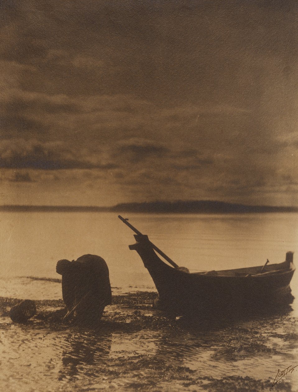 [Musselgrävaren] av Edward S. Curtis