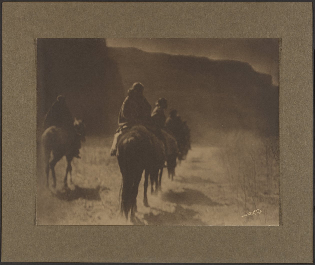 Den försvinnande rasen - navajo av Edward S. Curtis