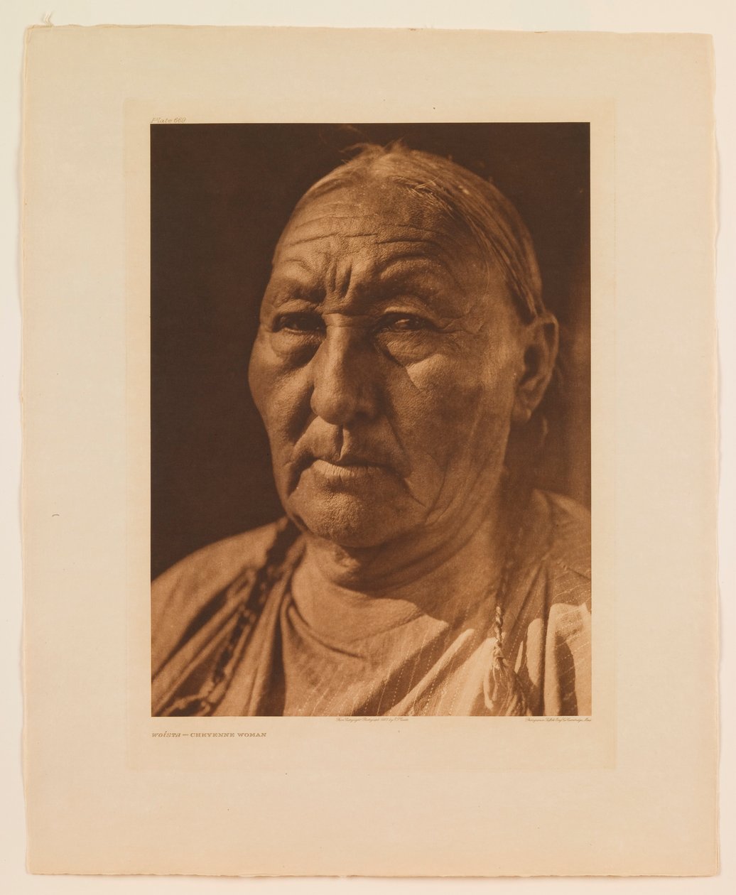 Woista - en cheyennekvinna av Edward S. Curtis