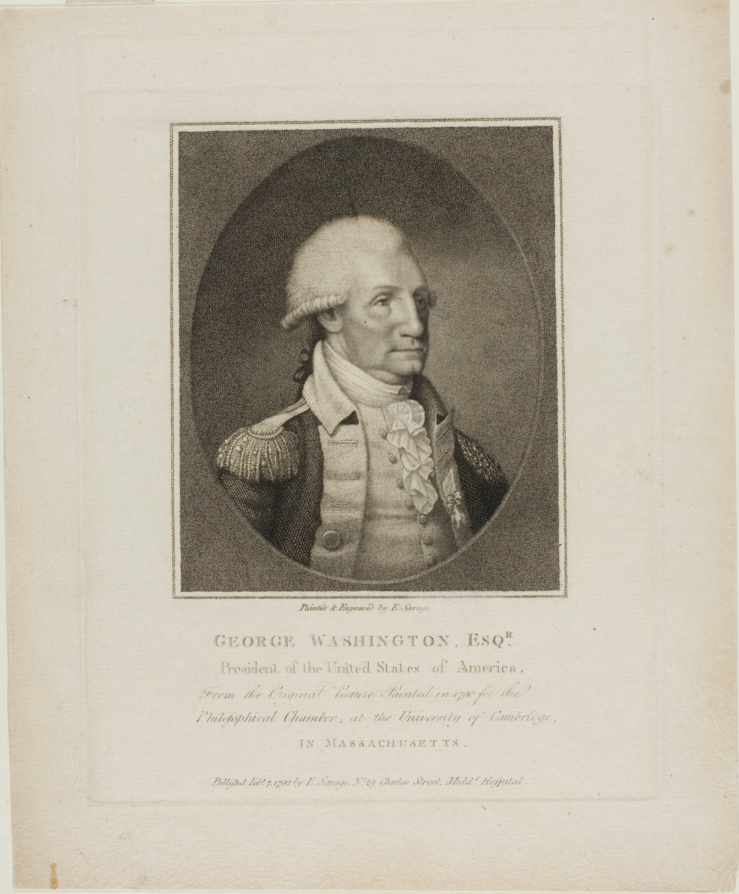 George Washington av Edward Savage
