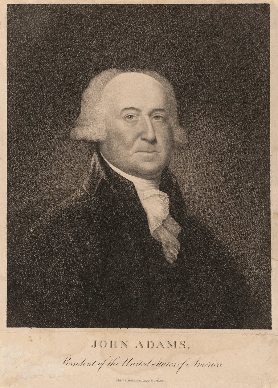John Adams av Edward Savage