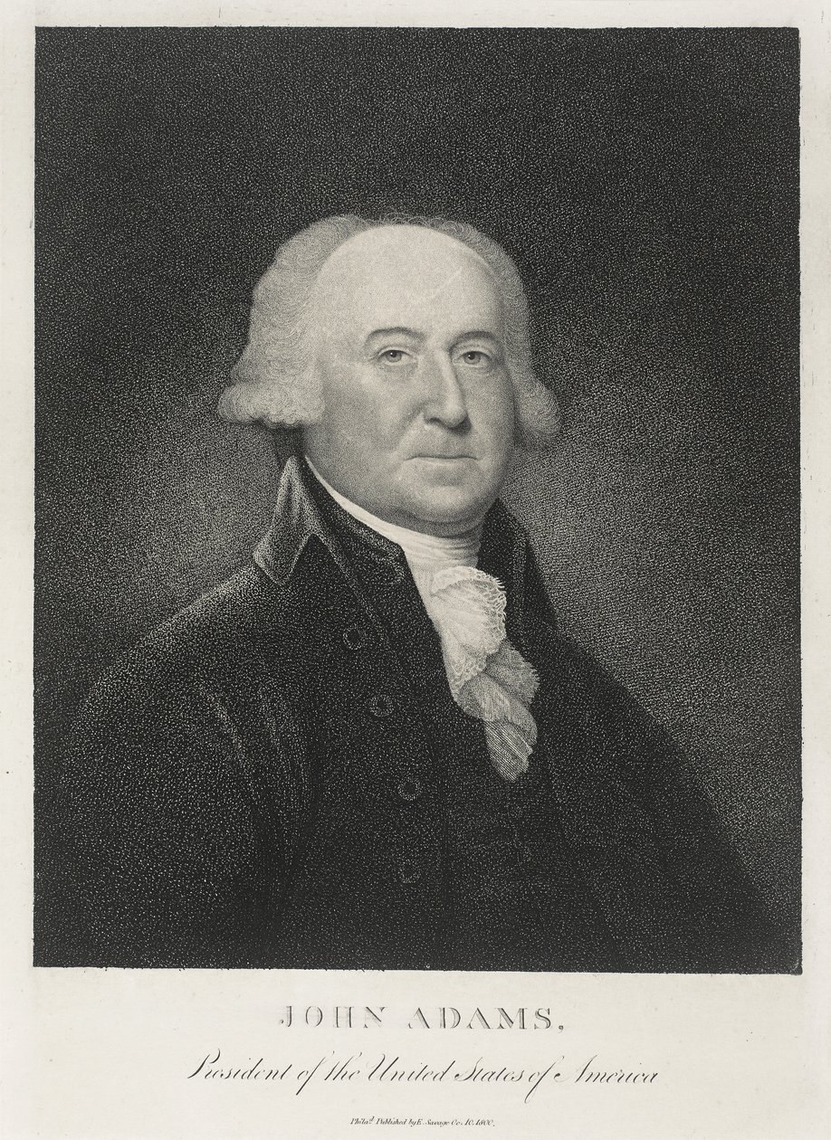 John Adams, USA:s andre president av Edward Savage