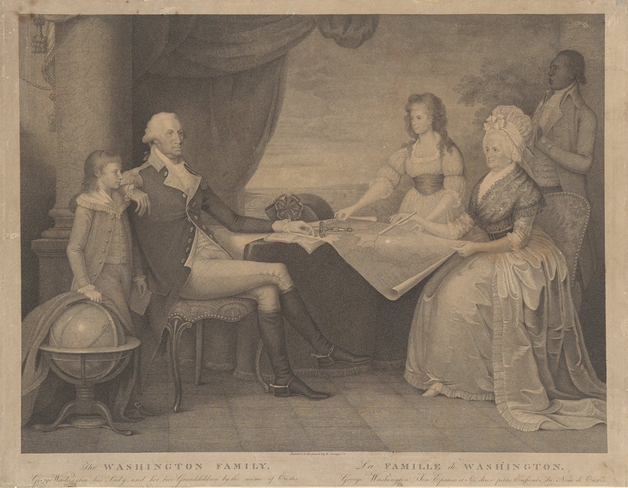 Familjen Washington av Edward Savage
