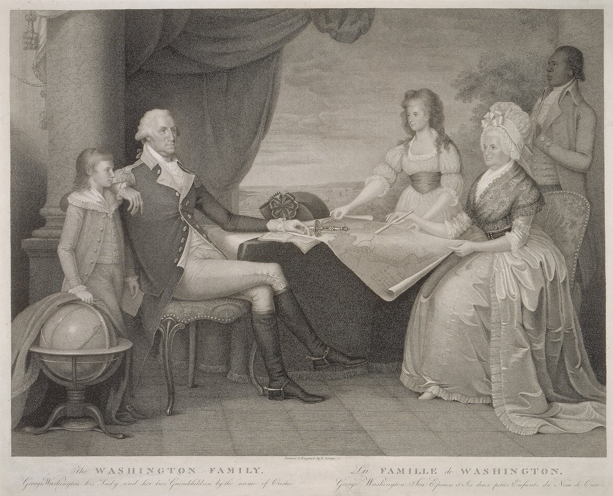 Familjen Washington av Edward Savage