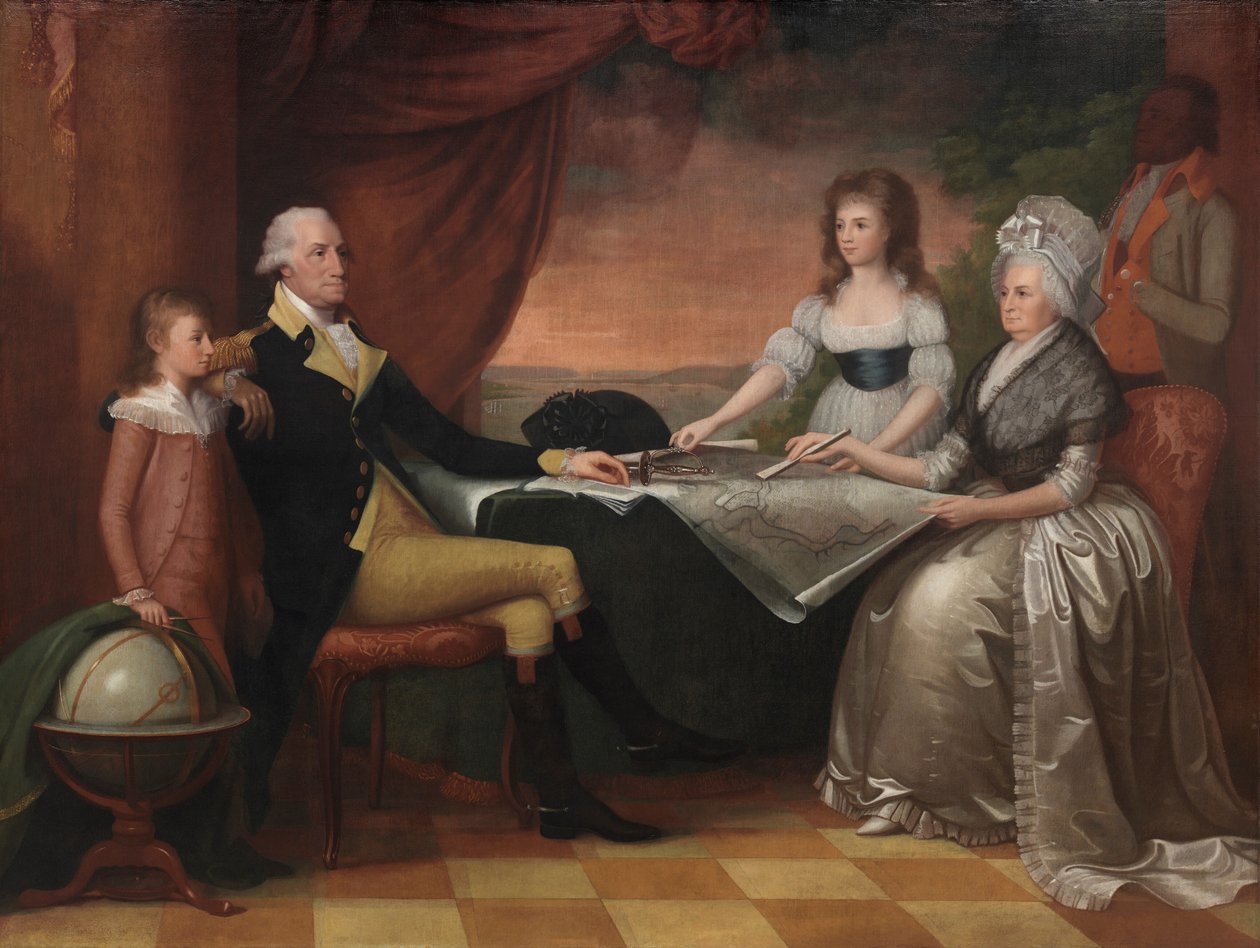 Familjen Washington av Edward Savage
