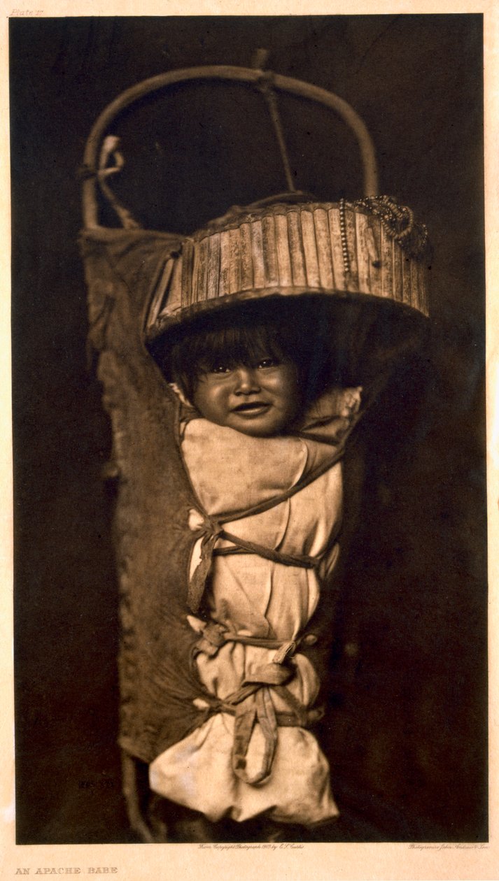 En Apache-brud av Edward Sheriff (after) Curtis