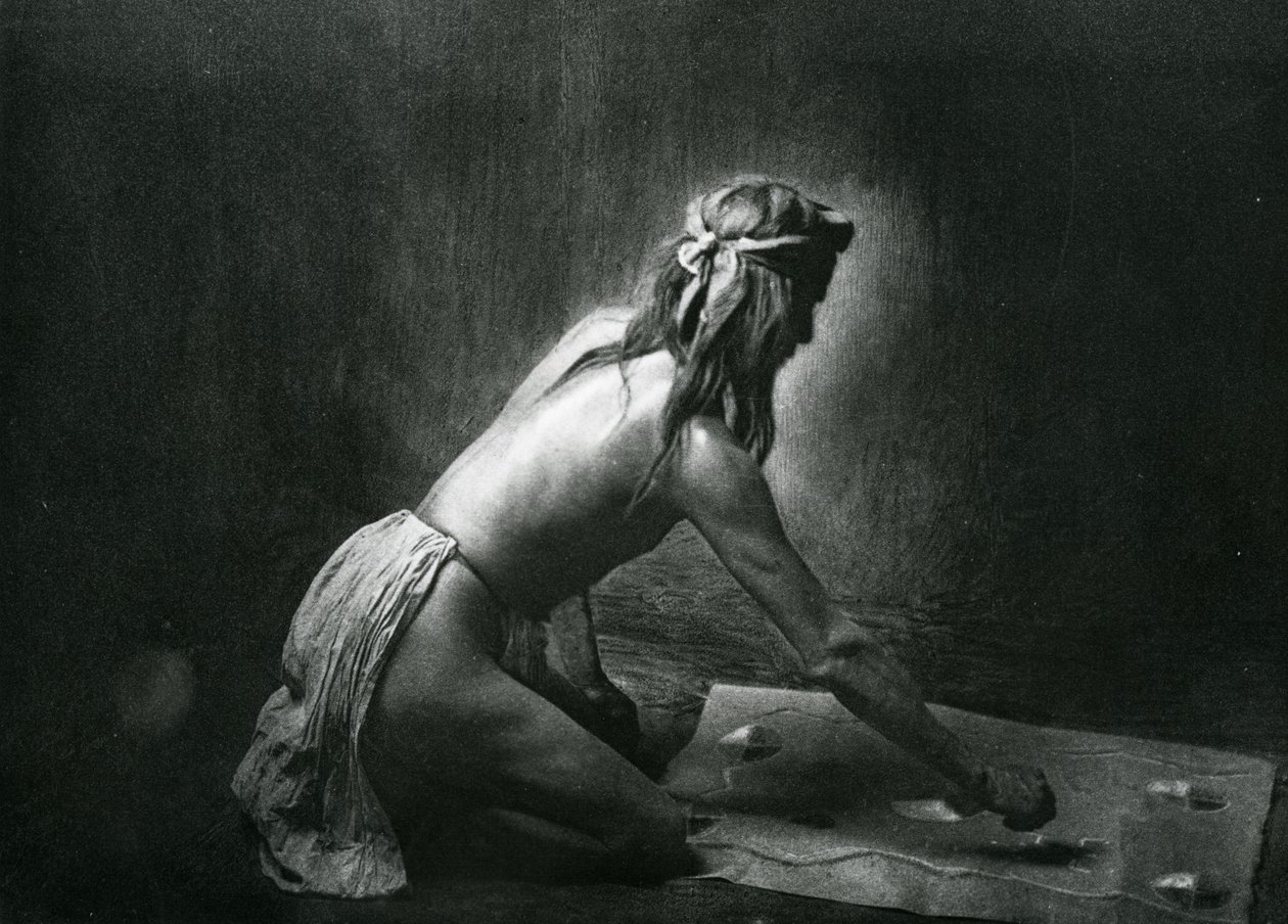 Apache Medicine Man av Edward Sheriff Curtis