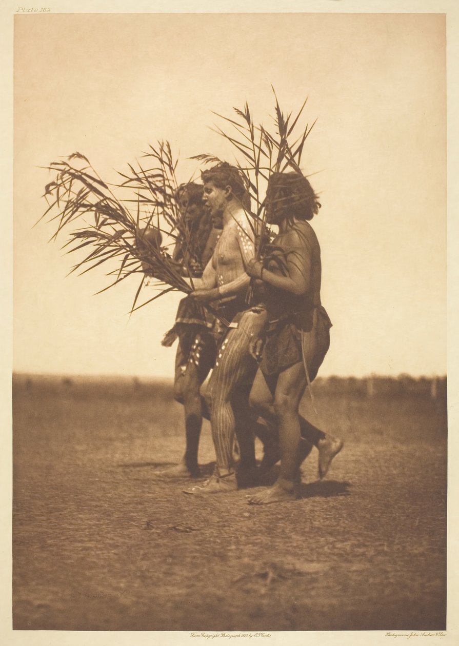 Arikaras medicinceremoni - ankorna, 1908. av Edward Sheriff Curtis