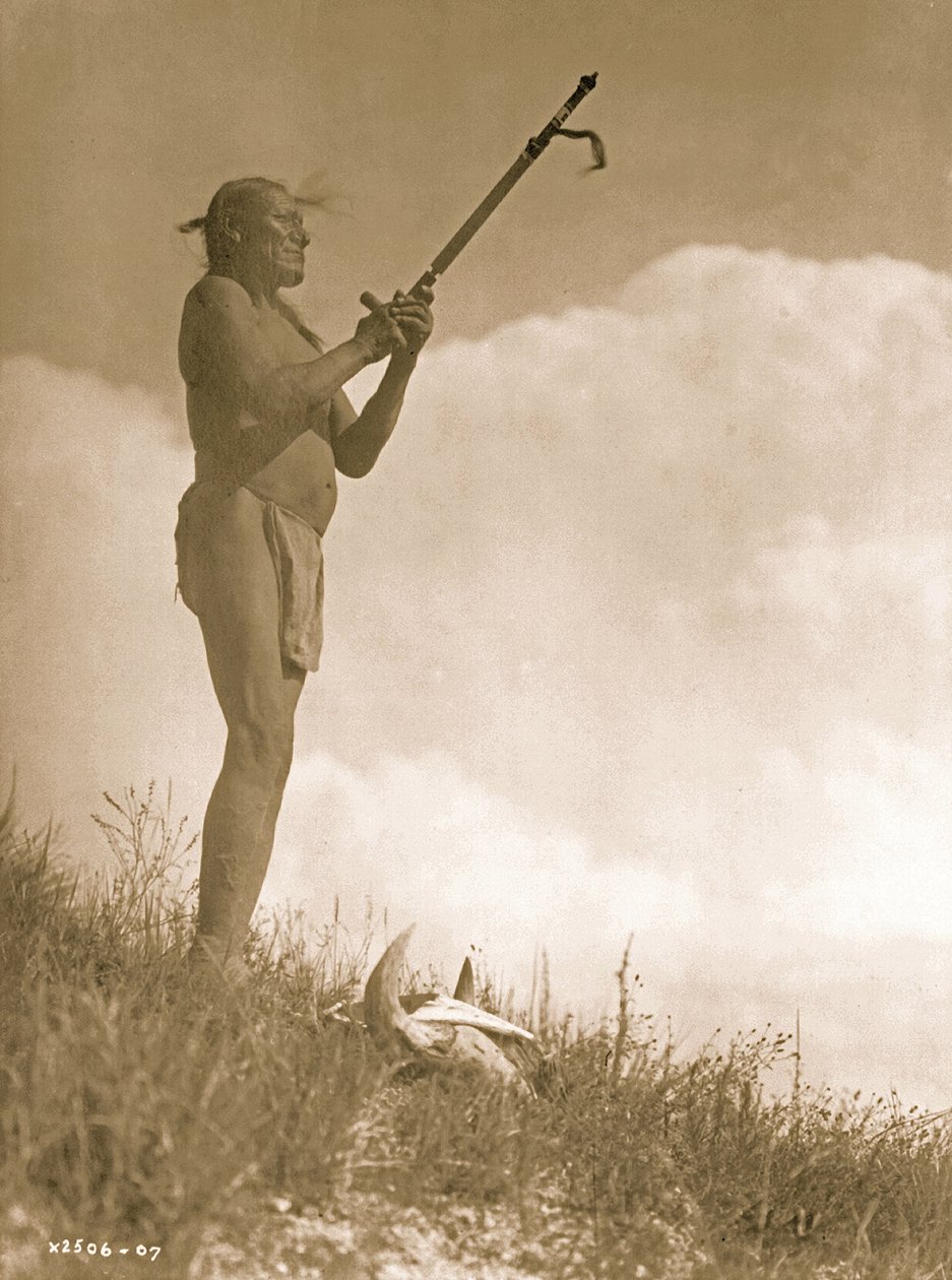Bön till mysteriet 1907 (foto) av Edward Sheriff Curtis