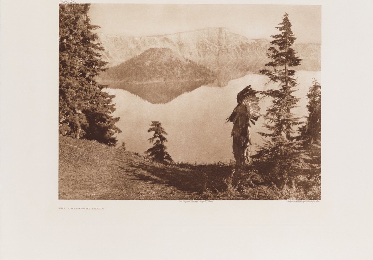 The Chief-Klamath, tallrik från 