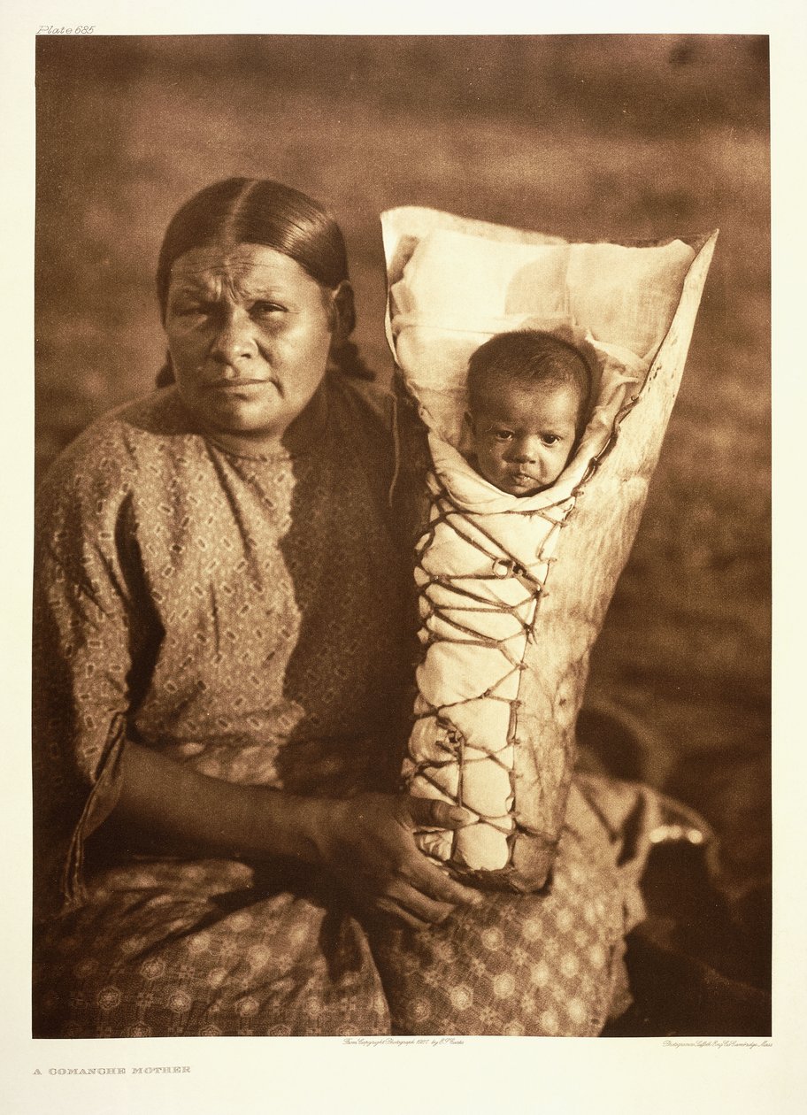 Comanchemodern av Edward Sheriff Curtis