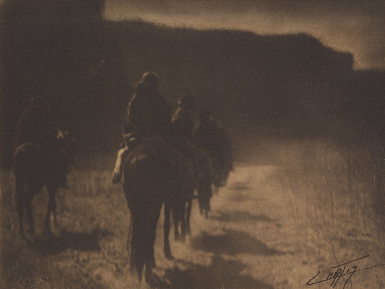 Den utdöende stammen (Navajo) av Edward Sheriff Curtis