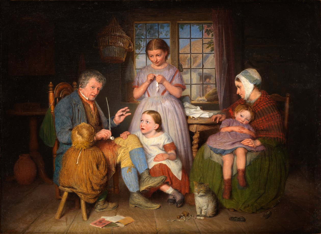 Berätta en berättelse, 1860 av Edward Thompson Davis