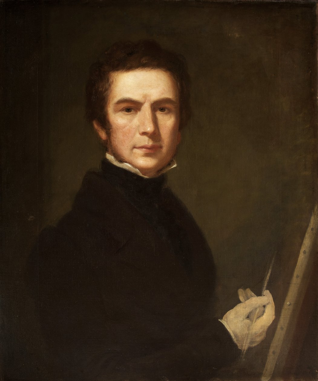 Självporträtt, ca 1830 (olja på duk) av Edward Villiers Rippingille