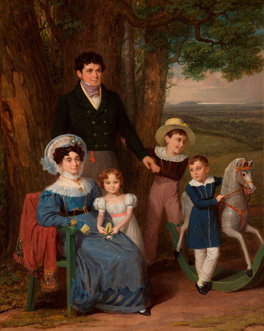Familjen Bean Lucas av Edward Villiers Rippingille