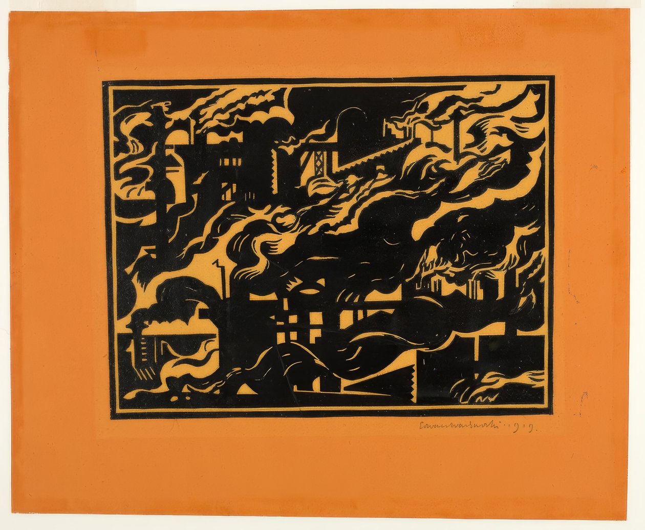 Masugnar II av Edward Wadsworth