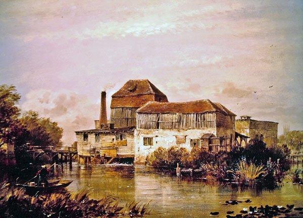 Beardwell, nära Oxford (olja) av Edward William Cooke