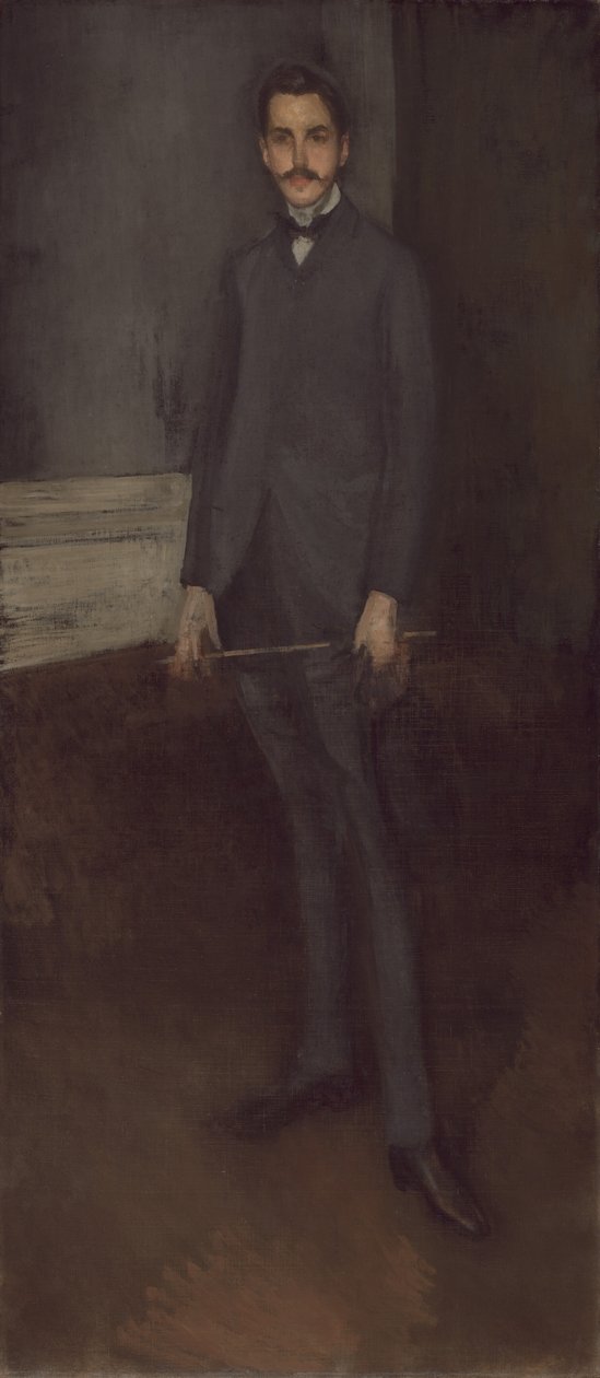 George W. Vanderbilt av Edward William & Whistler James McNeill (1834-1903) Godwin