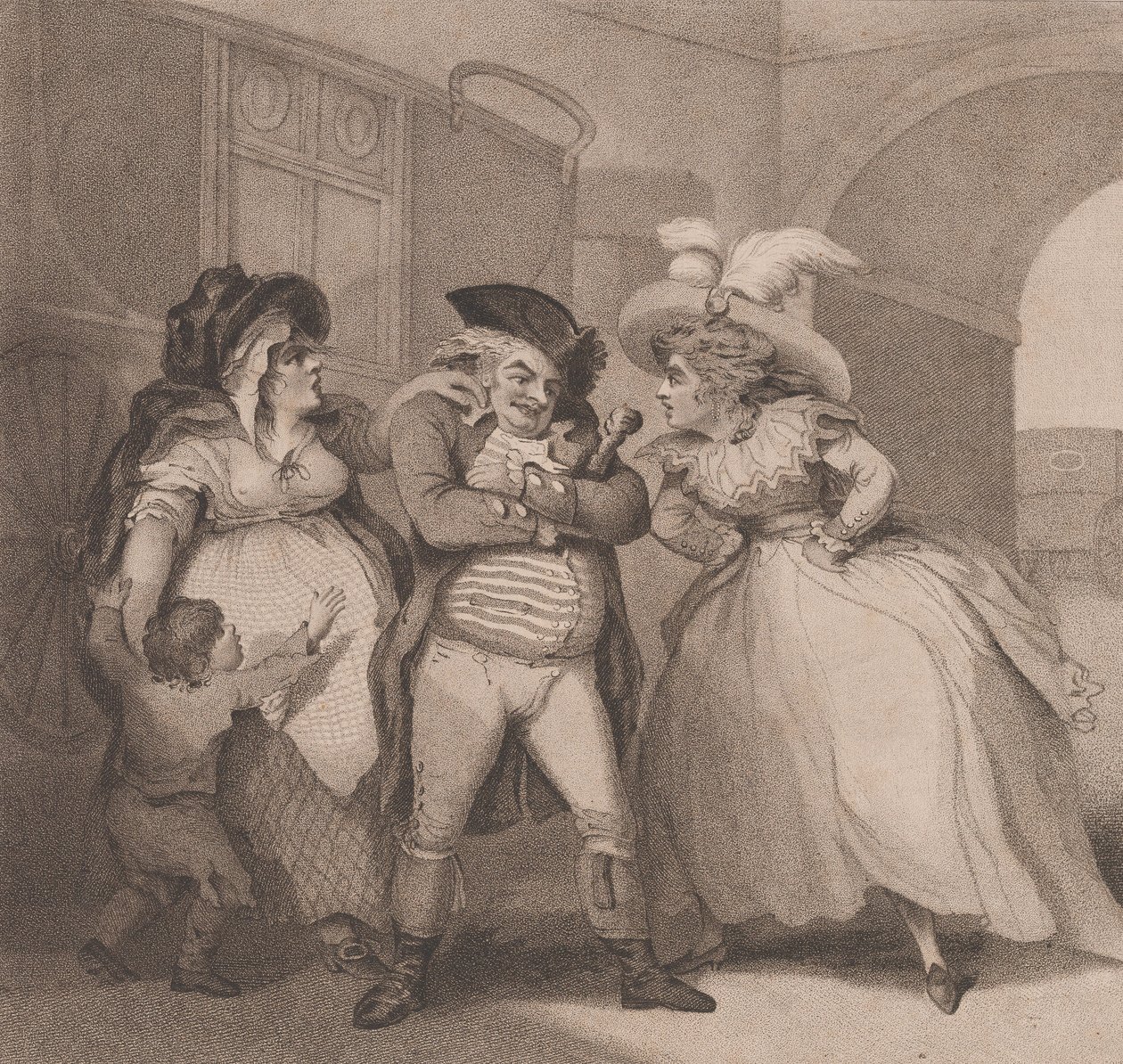 Polygami, 1 augusti 1787. av Edward Williams